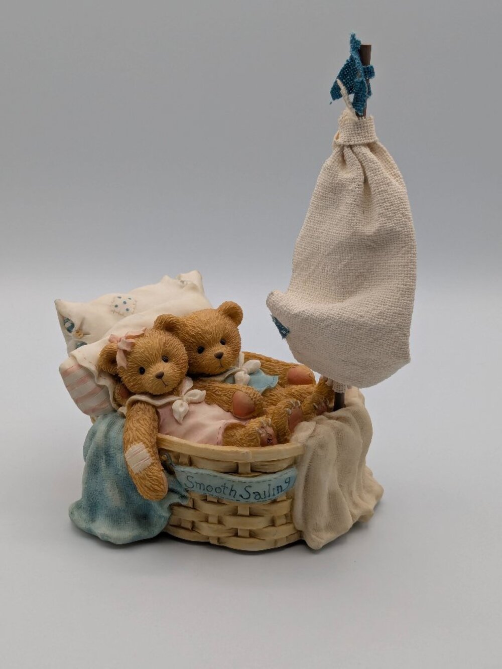 Cherished Teddies Smooth Sailing (624926) 1993 Musical Figurine